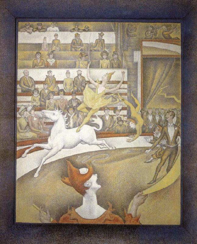 Georges Seurat The Circus Spain oil painting art
